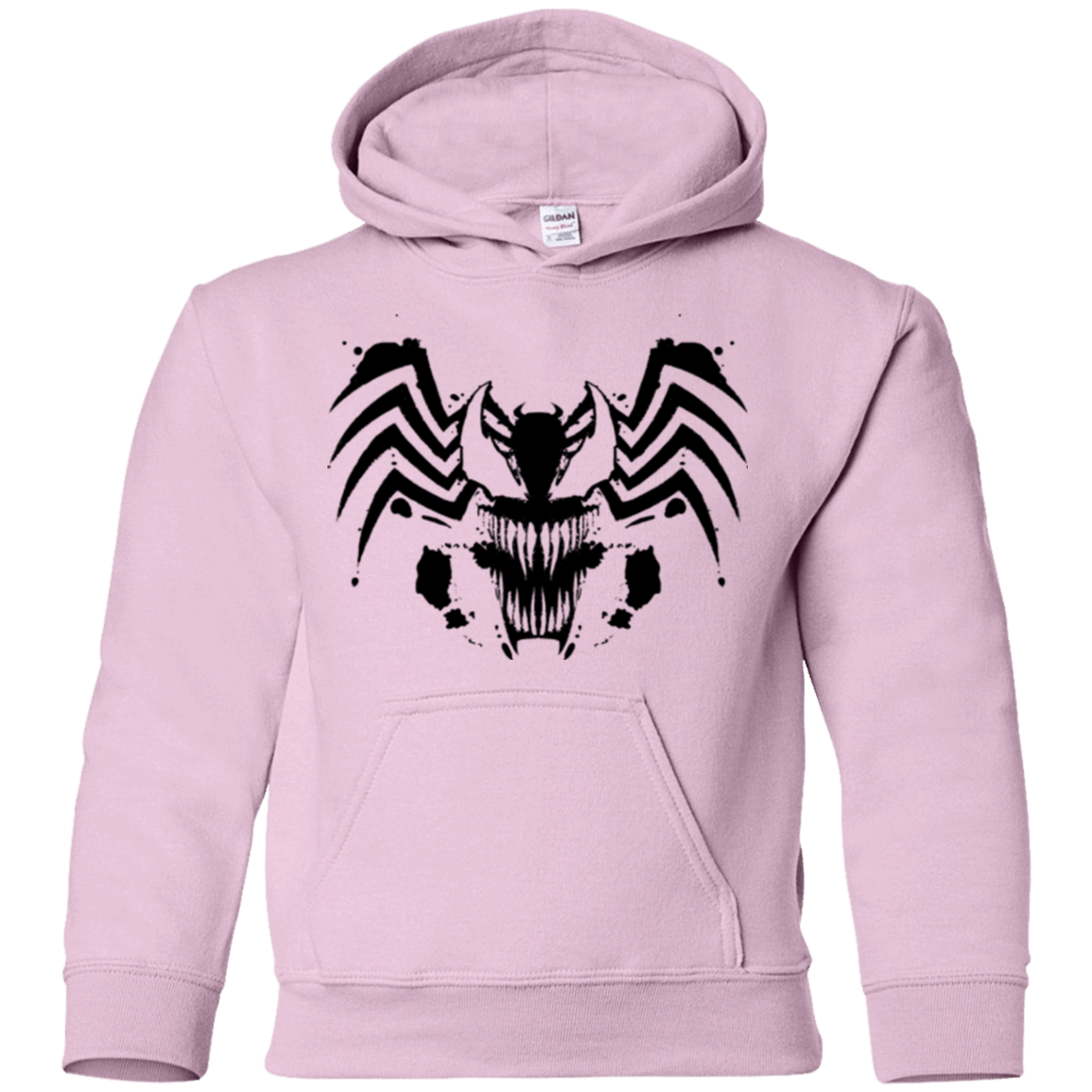 Sweatshirts Light Pink / YS Symbiote Rorschach Youth Hoodie