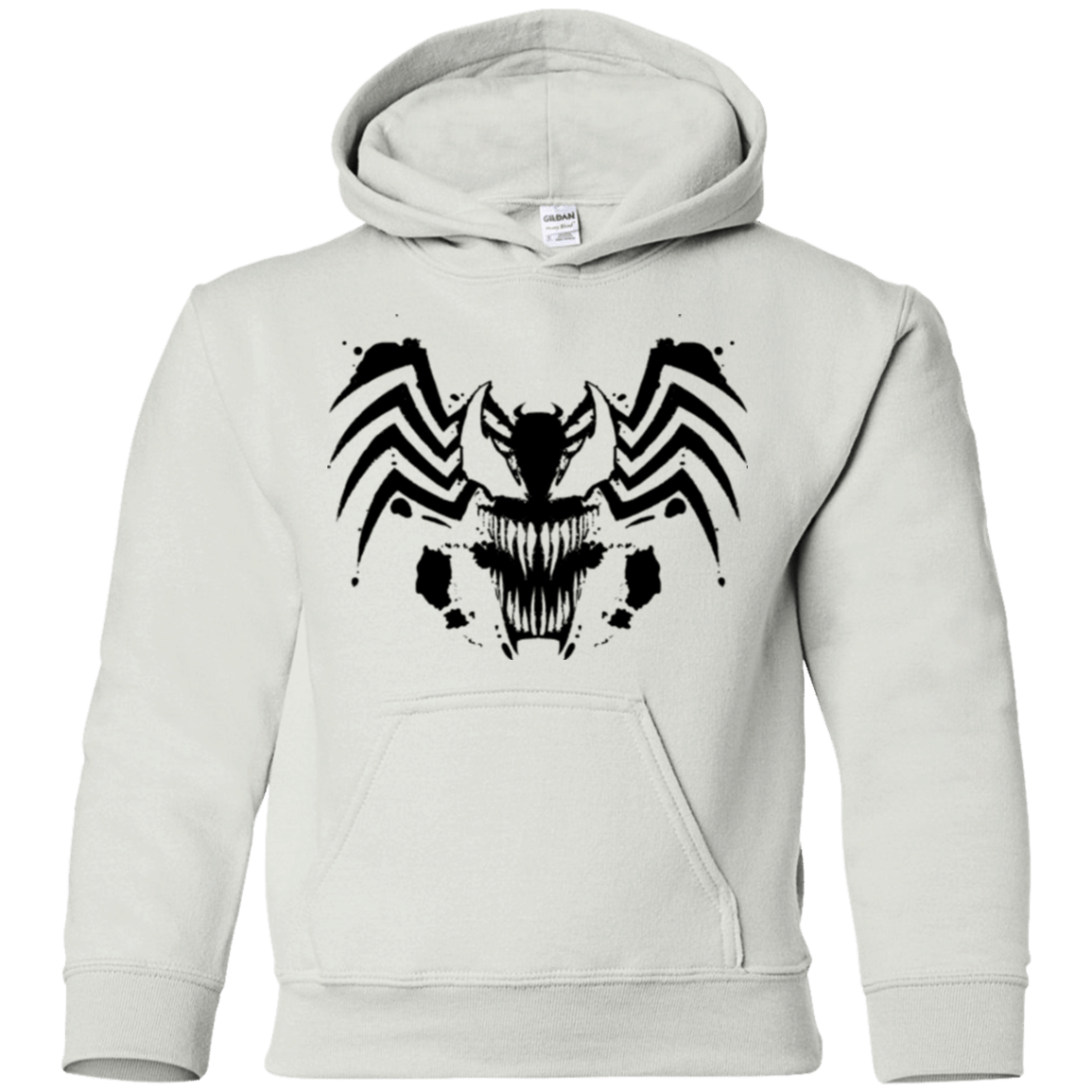 Sweatshirts White / YS Symbiote Rorschach Youth Hoodie