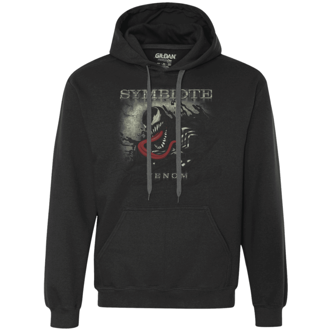 Sweatshirts Black / S Symbioted Premium Fleece Hoodie