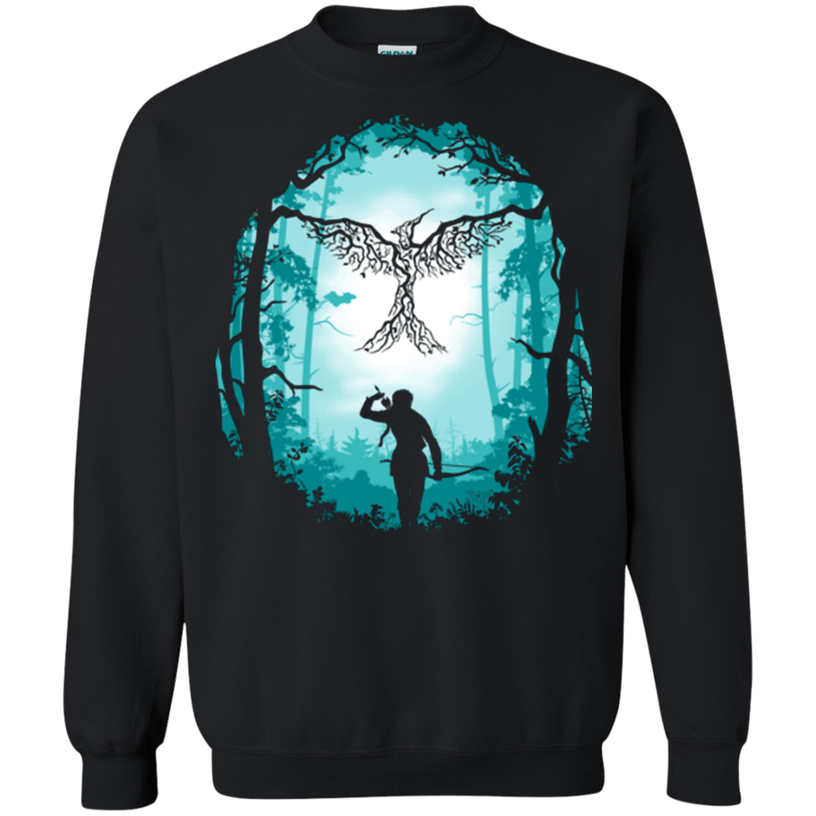 Sweatshirts Black / Small Symbol of Rebellion (Blue) Crewneck Sweatshirt