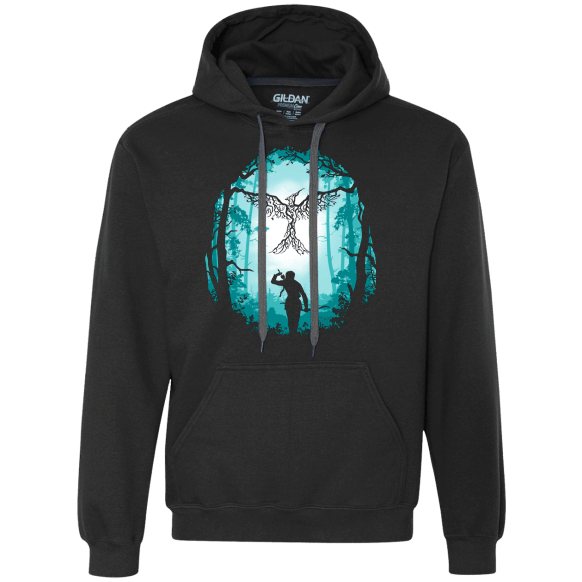 Sweatshirts Black / Small Symbol of Rebellion (Blue) Premium Fleece Hoodie
