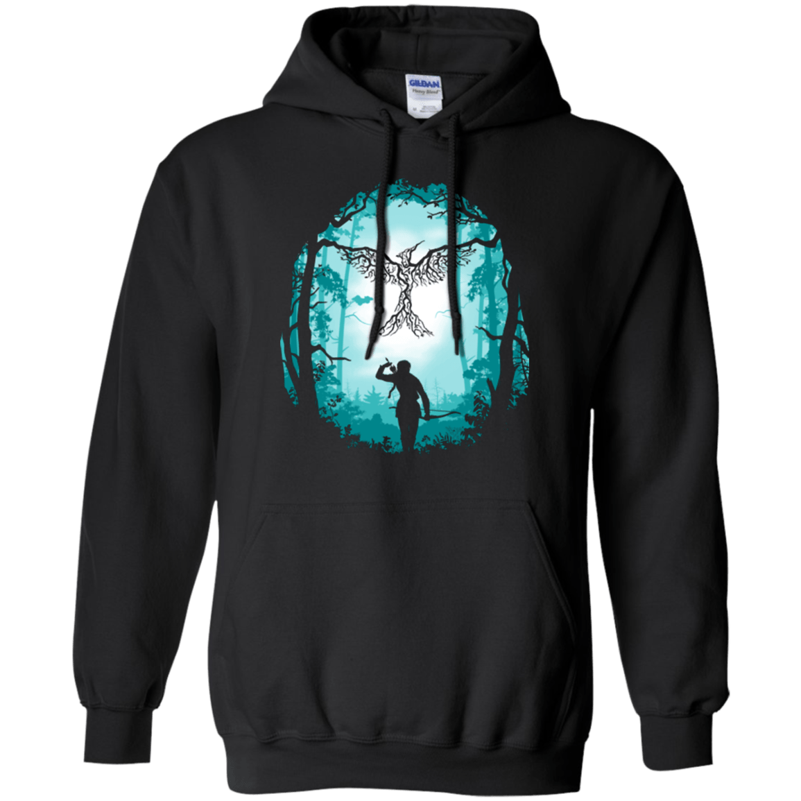 Sweatshirts Black / Small Symbol of Rebellion (Blue) Pullover Hoodie