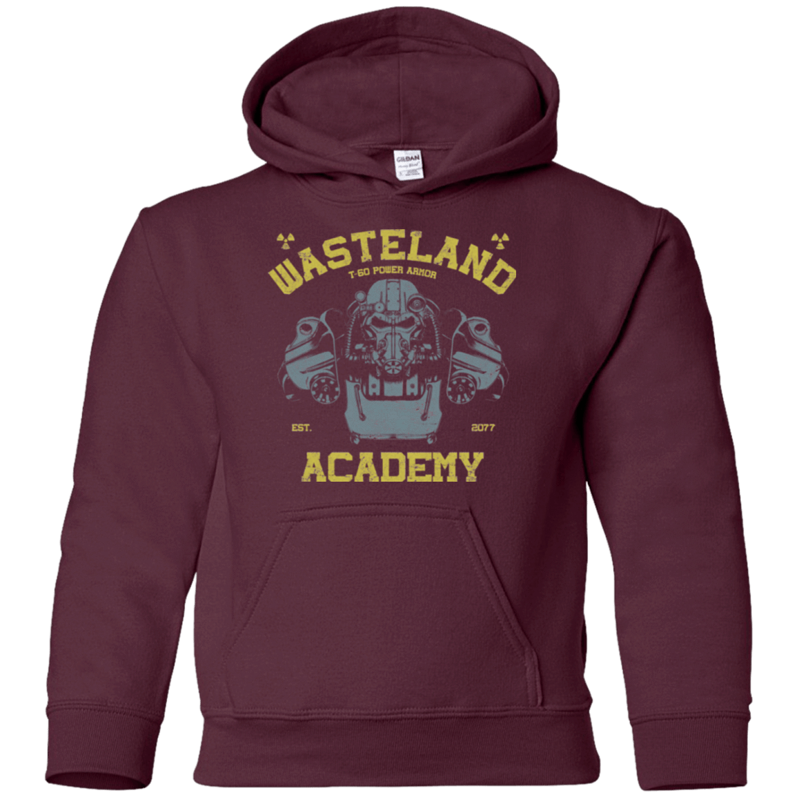 Sweatshirts Maroon / YS T-60 Series Youth Hoodie