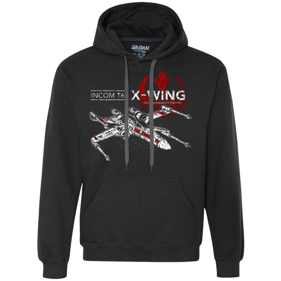 Sweatshirts Black / Small T-65 X-Wing Premium Fleece Hoodie