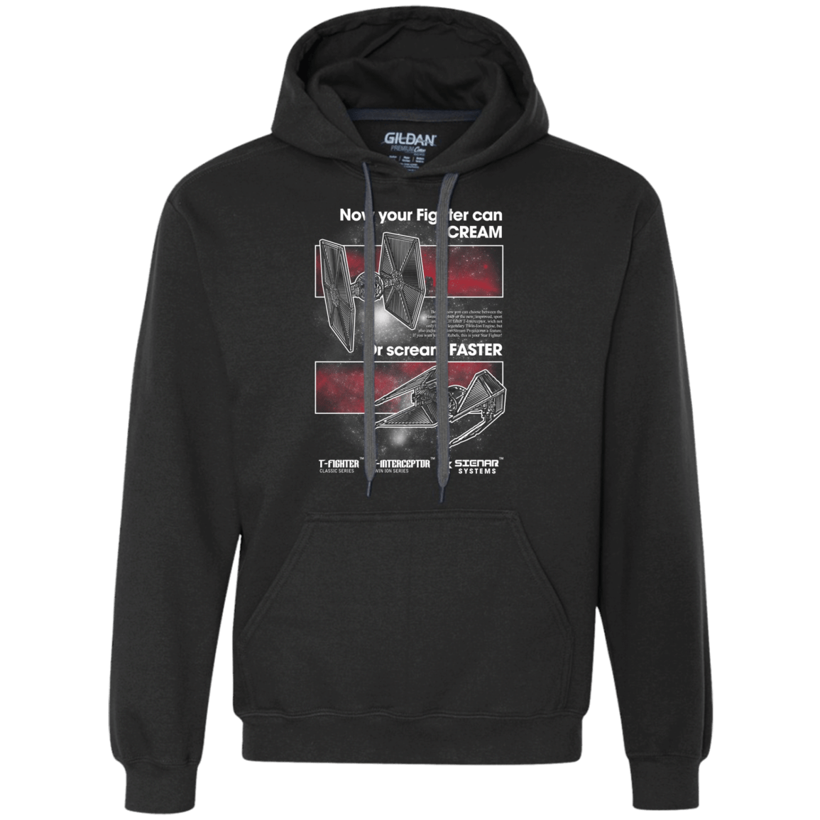 Sweatshirts Black / Small T-Fighters Premium Fleece Hoodie