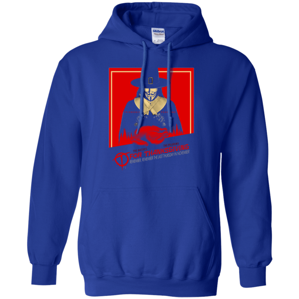 Sweatshirts Royal / Small T for Thanksgiving Pullover Hoodie
