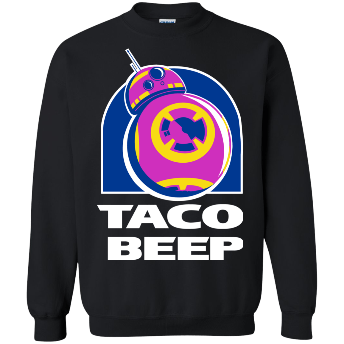 Sweatshirts Black / S Taco Beep Crewneck Sweatshirt