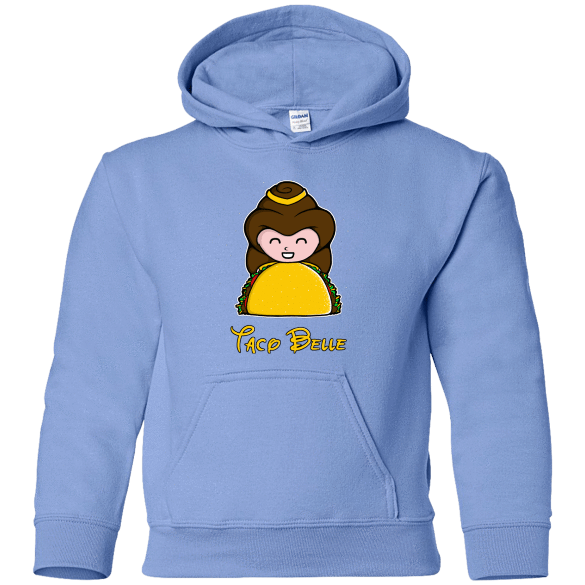 Sweatshirts Carolina Blue / YS Taco Belle Youth Hoodie