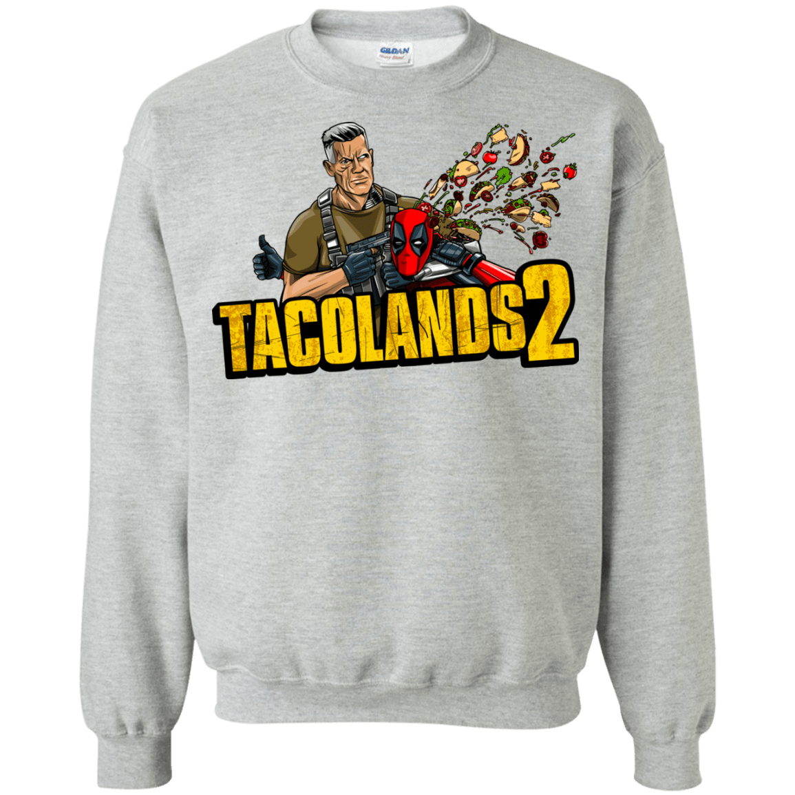 Sweatshirts Sport Grey / S TACOLANDS 2 Crewneck Sweatshirt