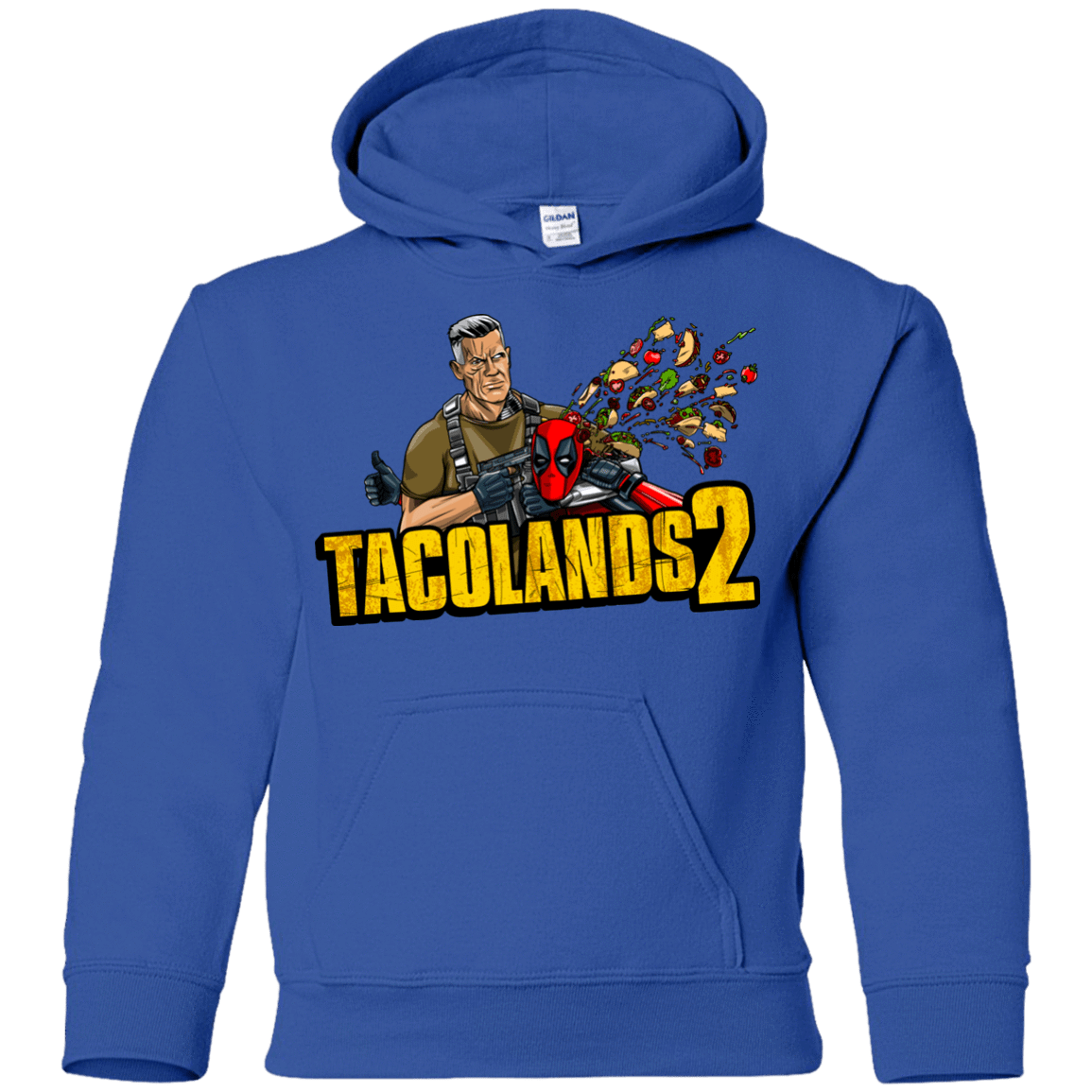 Sweatshirts Royal / YS TACOLANDS 2 Youth Hoodie