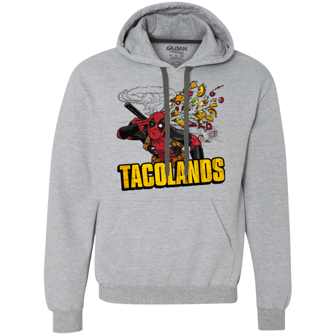 Sweatshirts Sport Grey / Small Tacolands Premium Fleece Hoodie