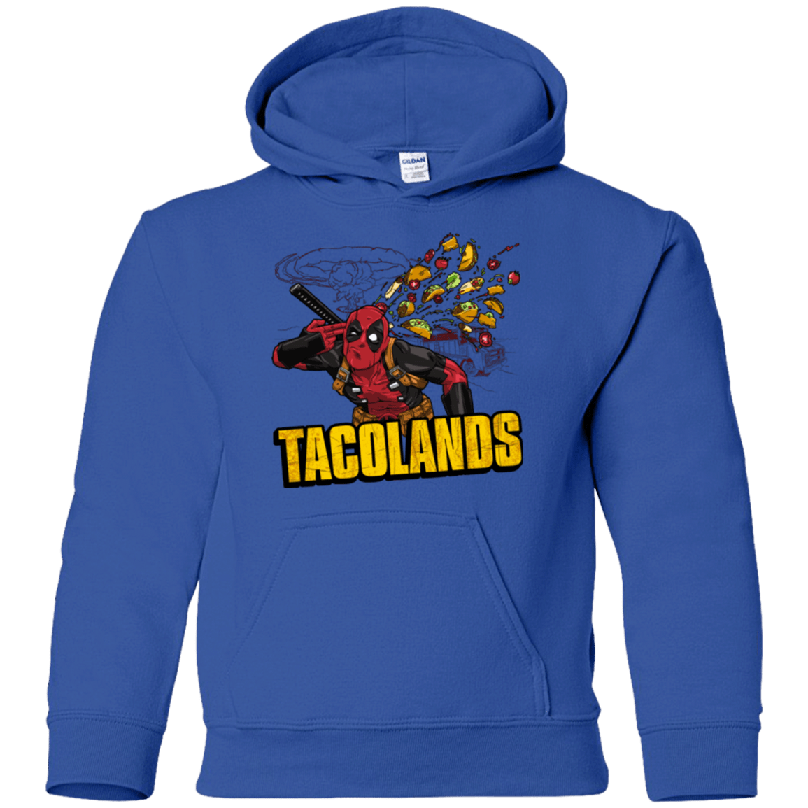 Sweatshirts Royal / YS Tacolands Youth Hoodie