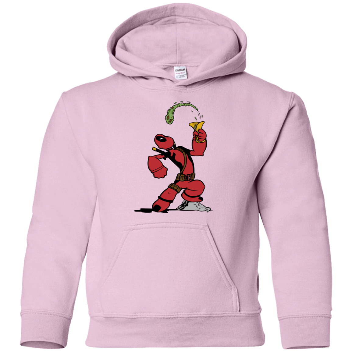 Sweatshirts Light Pink / YS Tacopeye Youth Hoodie