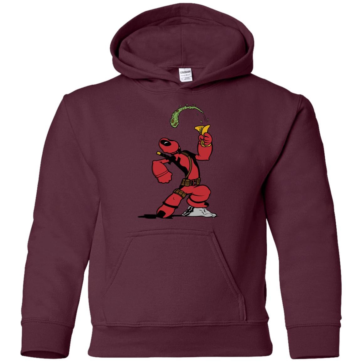 Sweatshirts Maroon / YS Tacopeye Youth Hoodie