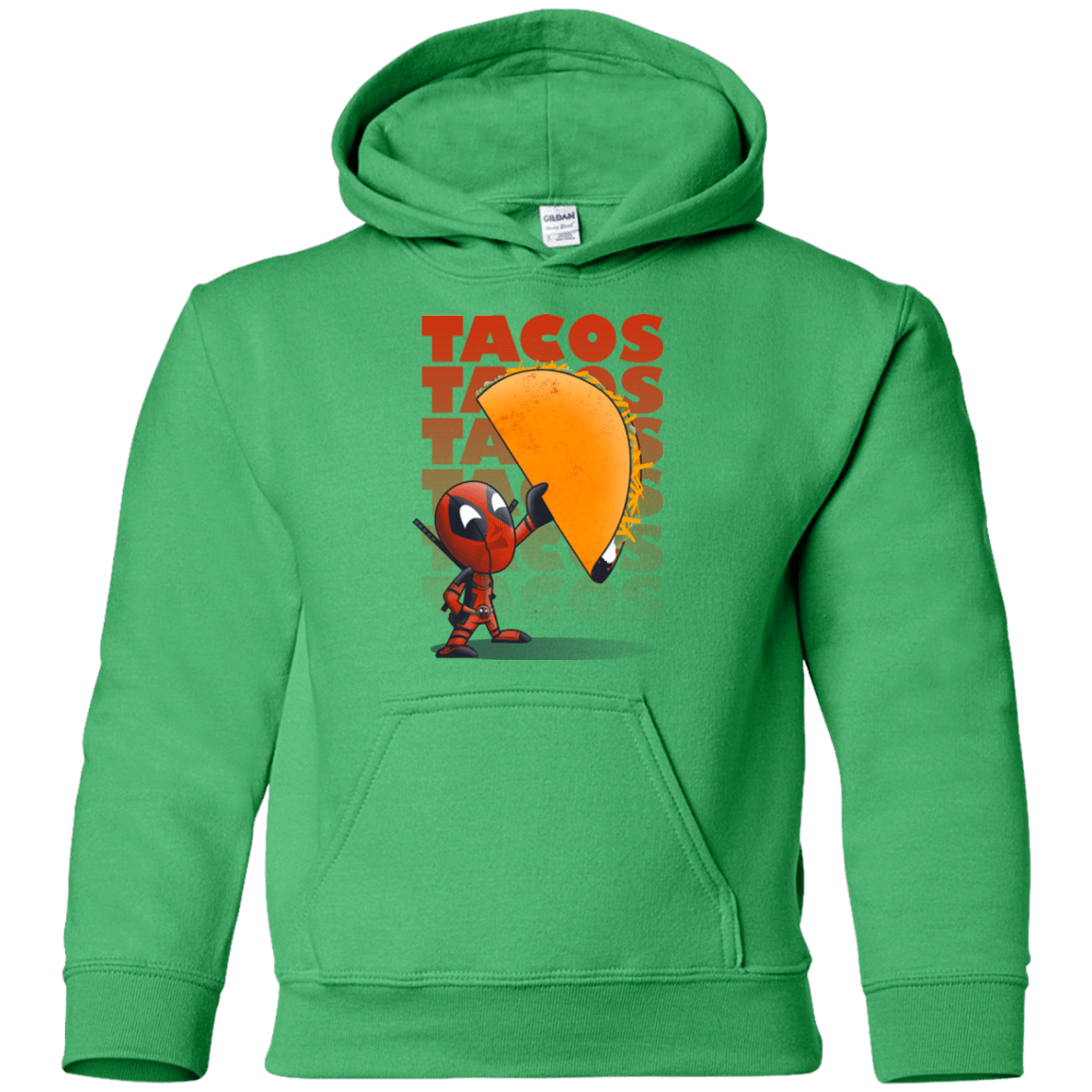 Sweatshirts Irish Green / YS Tacos Youth Hoodie