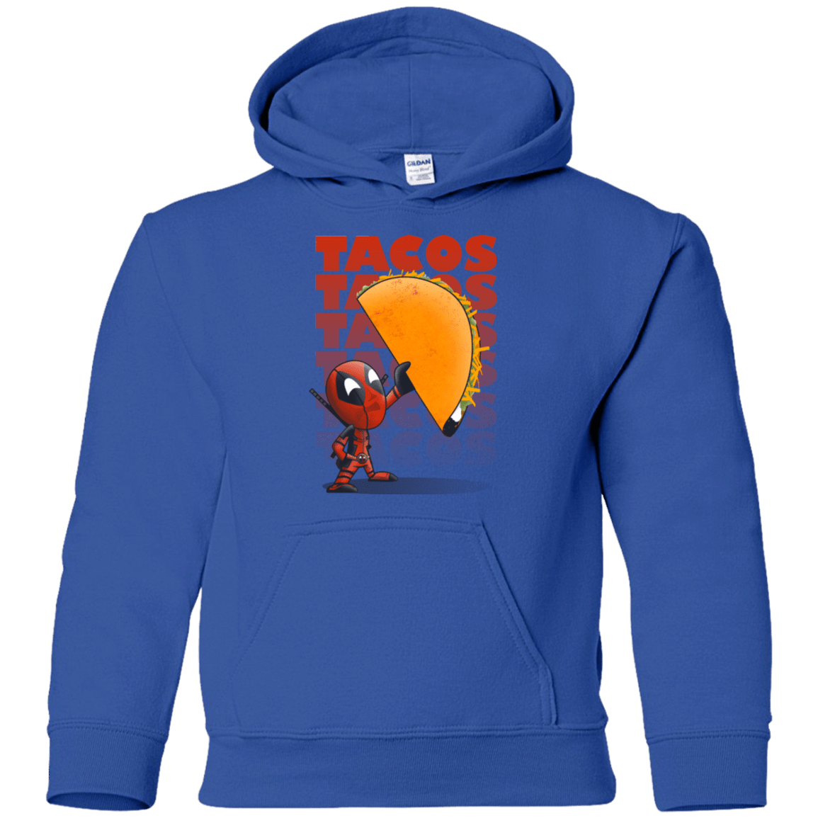Sweatshirts Royal / YS Tacos Youth Hoodie