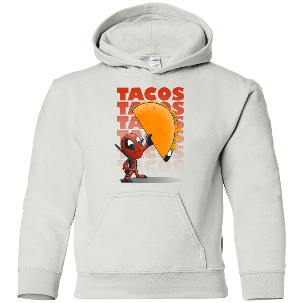 Sweatshirts White / YS Tacos Youth Hoodie