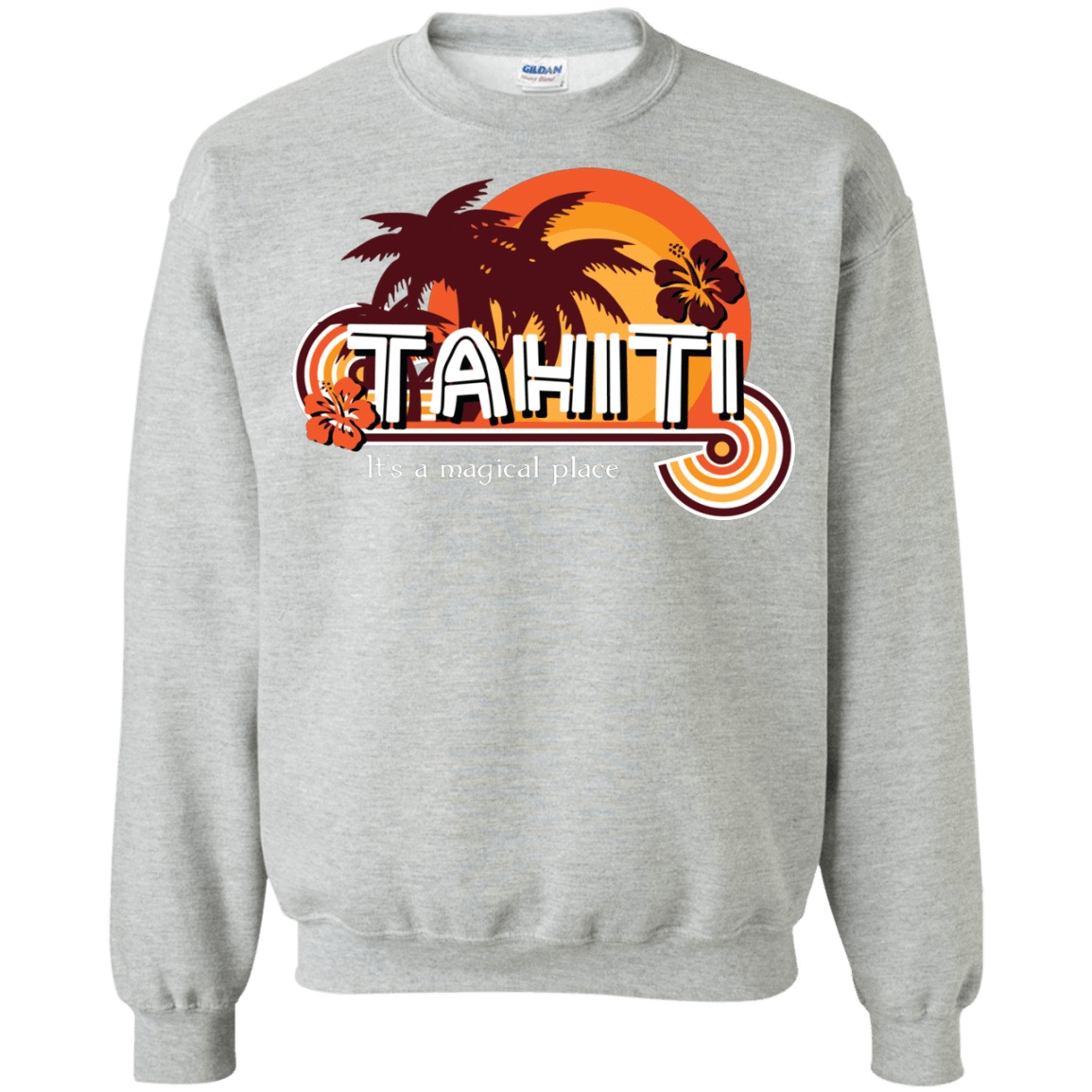Sweatshirts Sport Grey / S Tahiti Pillow Crewneck Sweatshirt