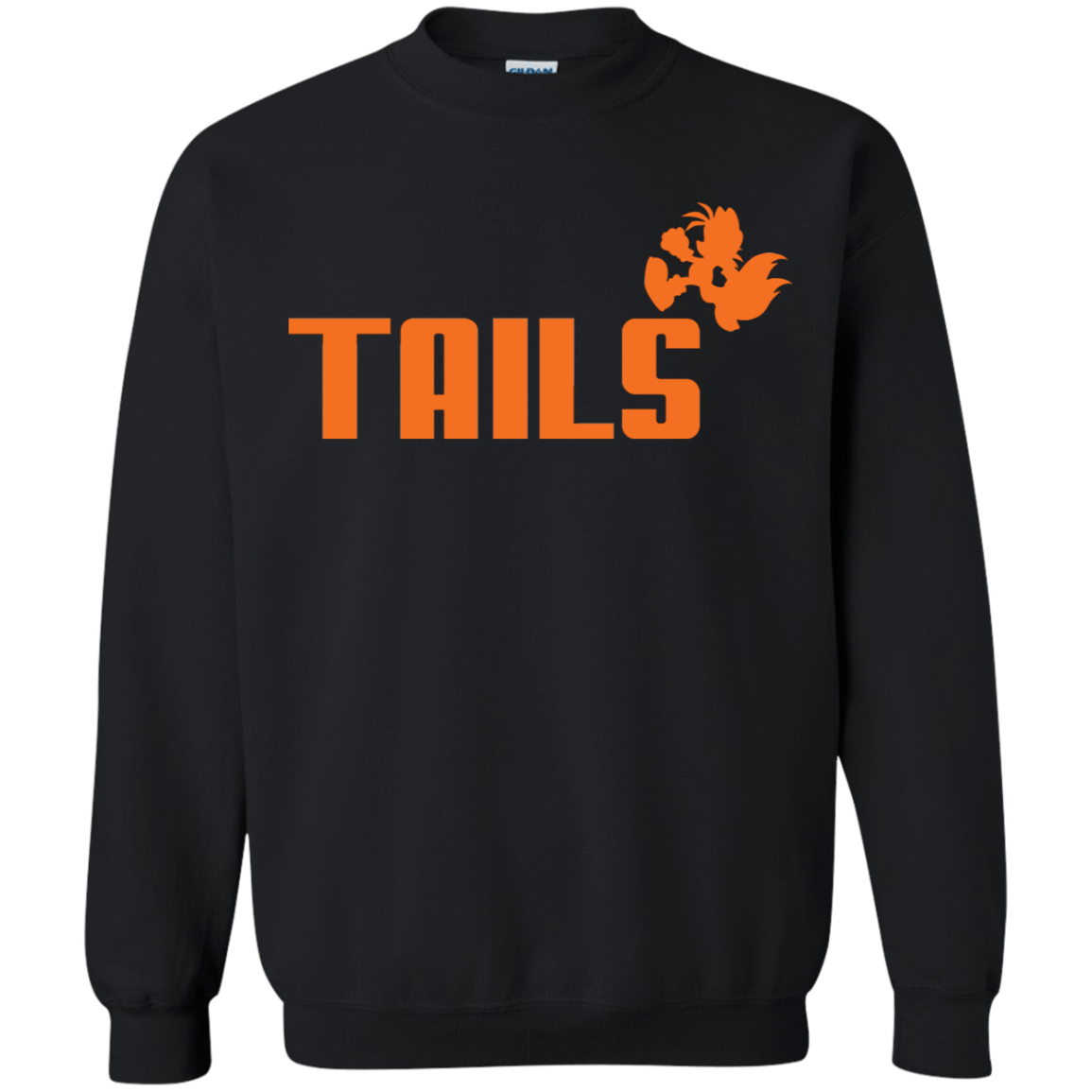 Sweatshirts Black / S Tails Crewneck Sweatshirt
