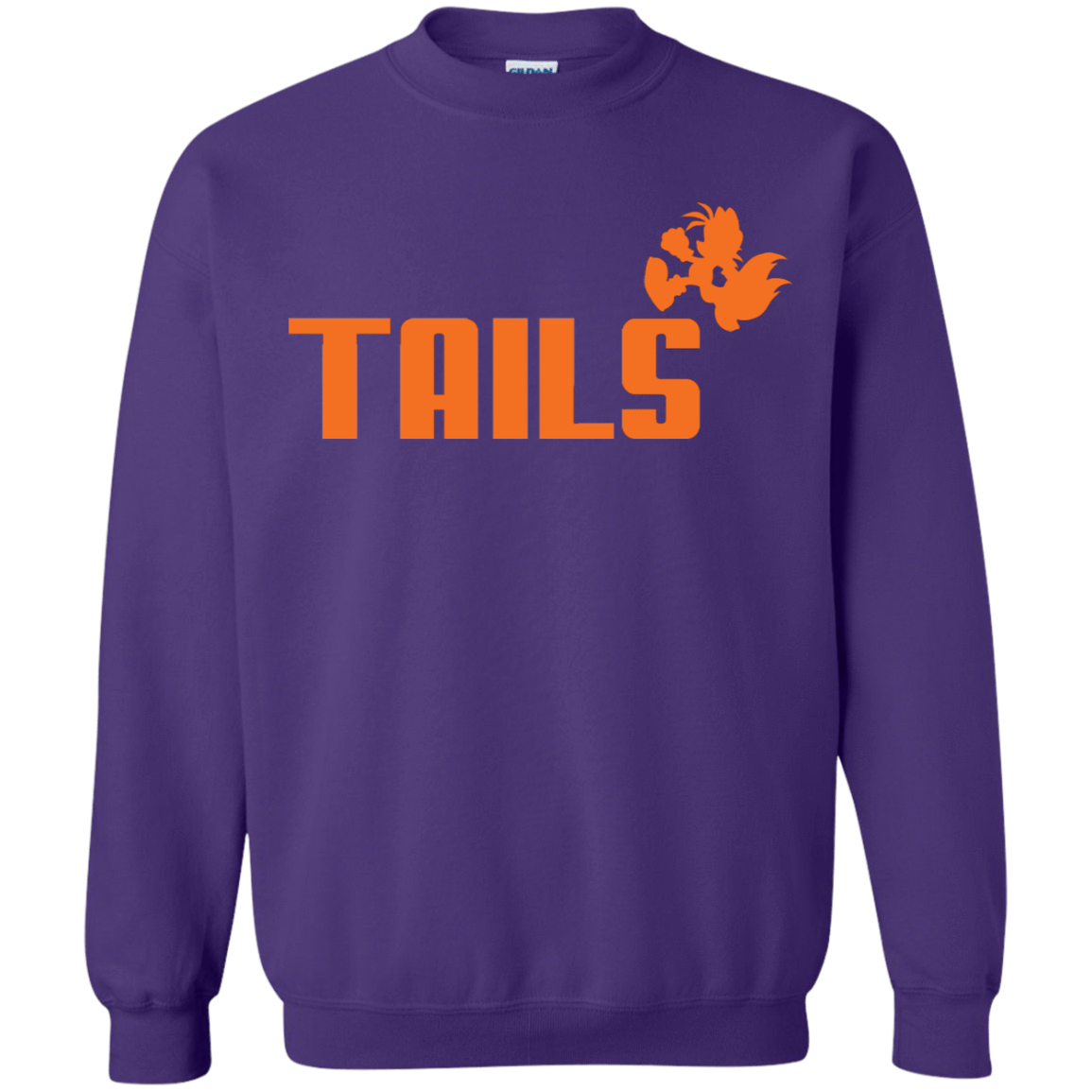Sweatshirts Purple / S Tails Crewneck Sweatshirt
