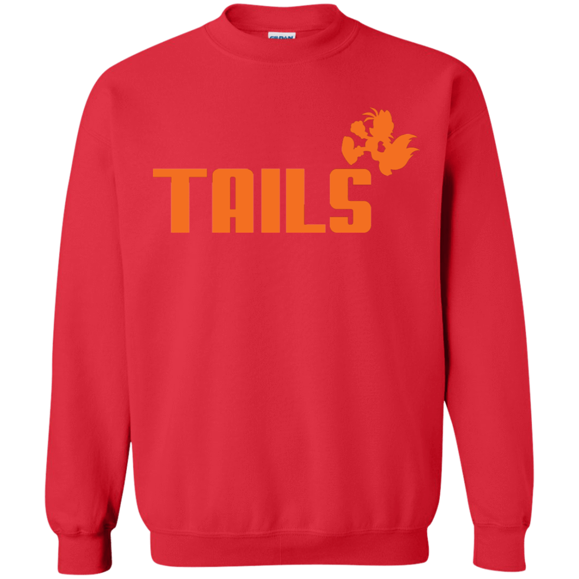 Sweatshirts Red / S Tails Crewneck Sweatshirt