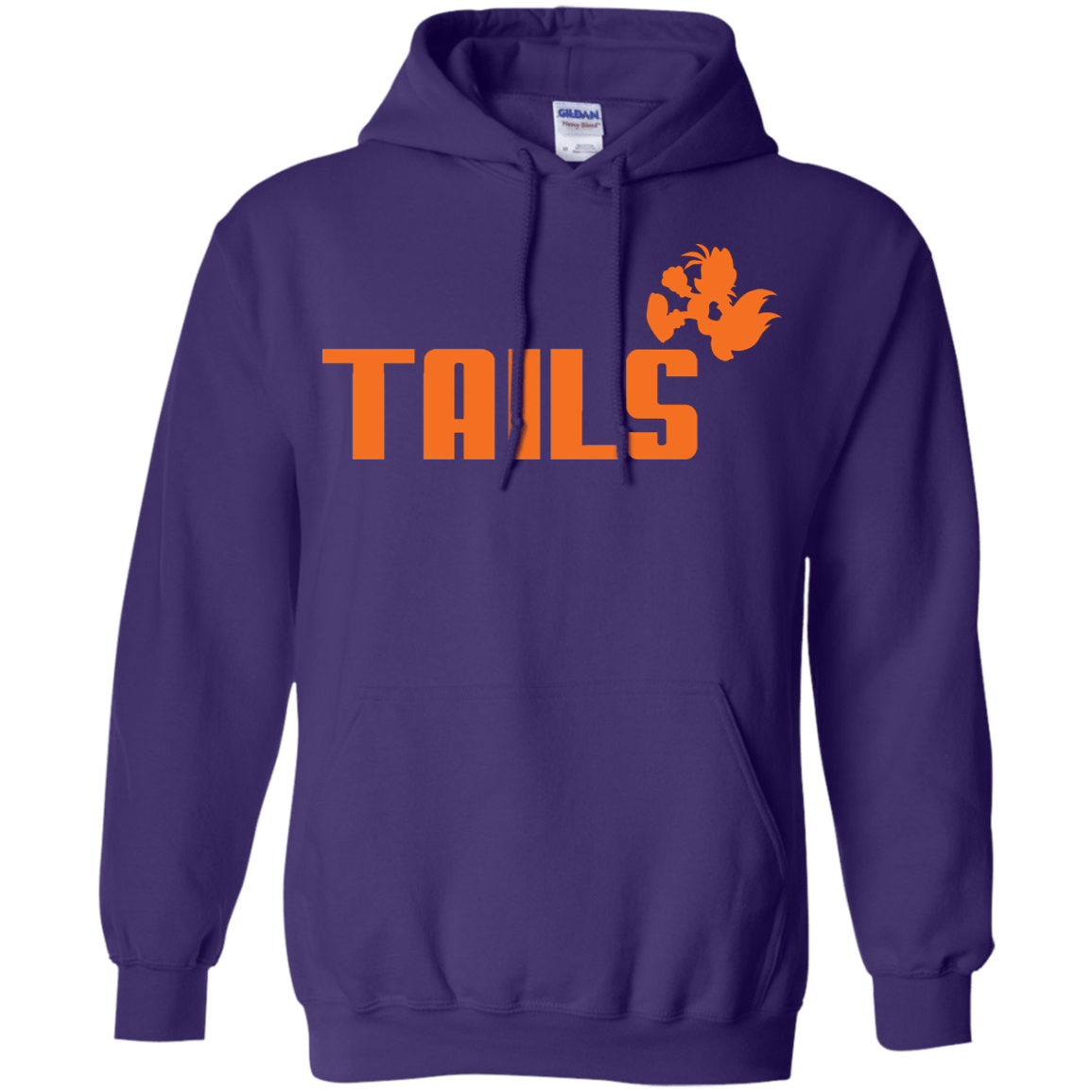 Sweatshirts Purple / S Tails Pullover Hoodie