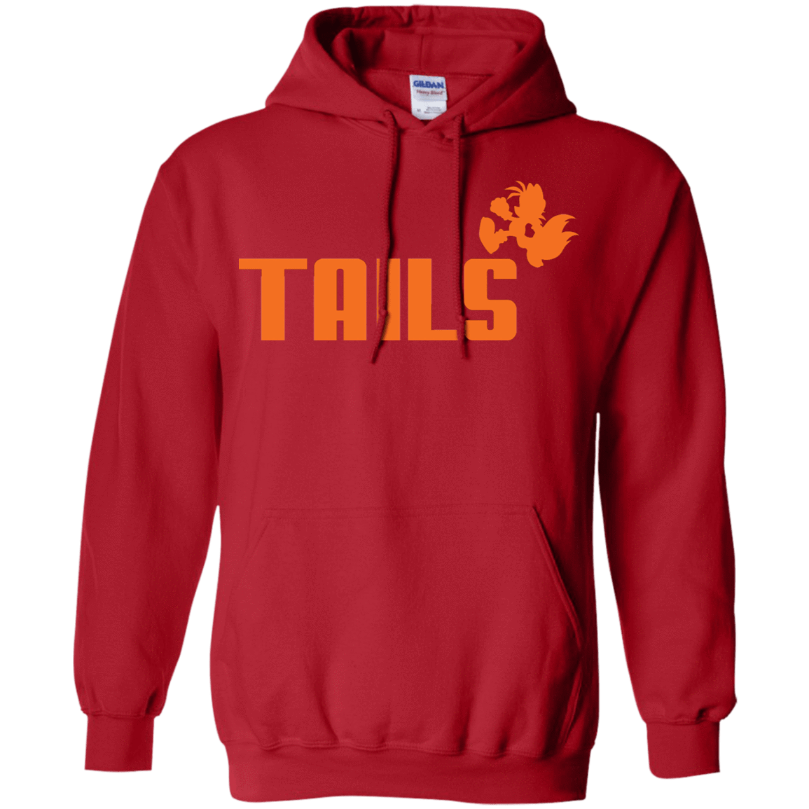 Sweatshirts Red / S Tails Pullover Hoodie