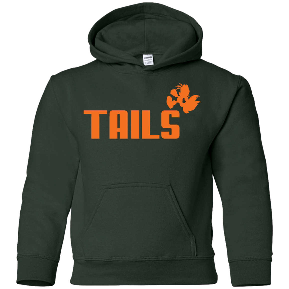 Sweatshirts Forest Green / YS Tails Youth Hoodie