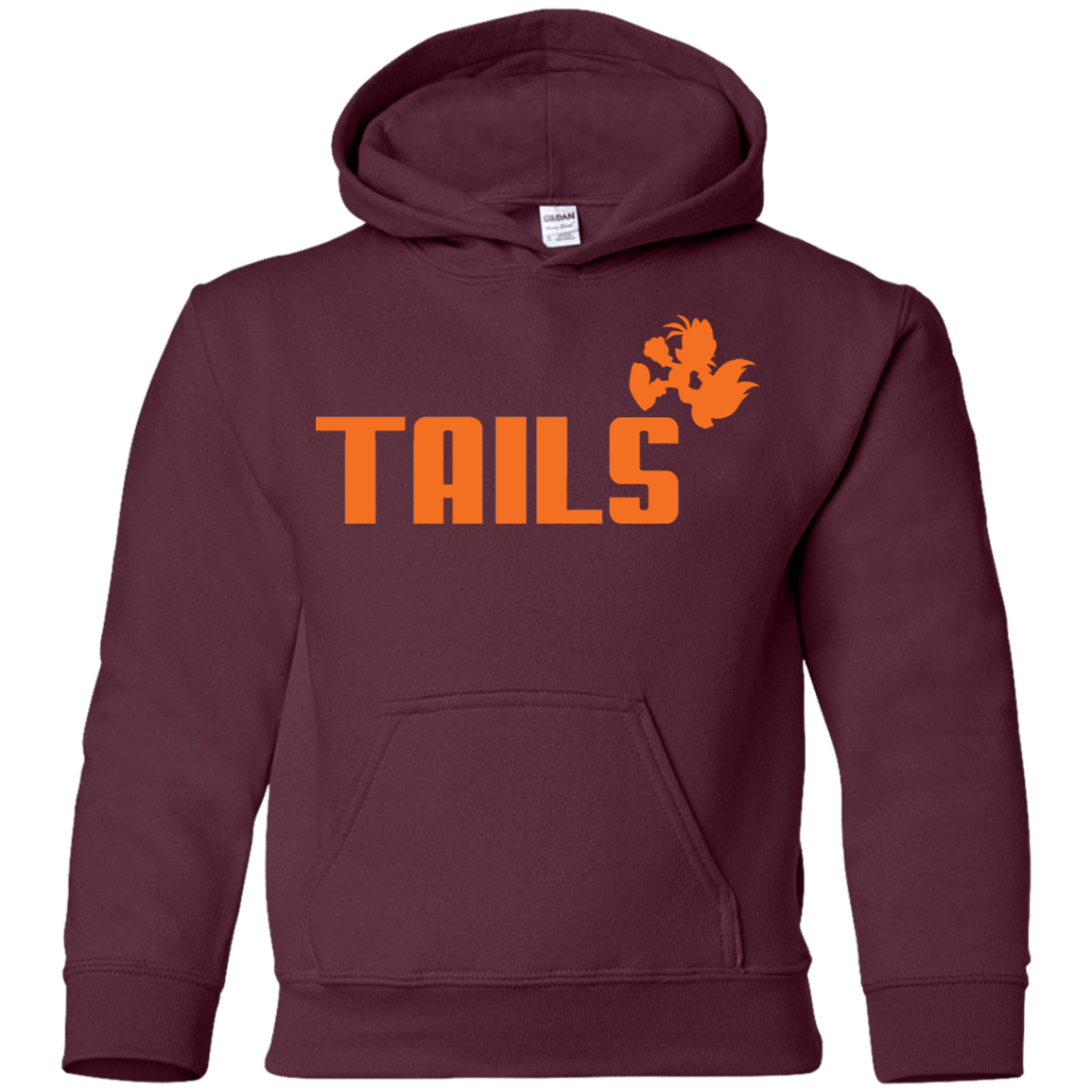 Sweatshirts Maroon / YS Tails Youth Hoodie