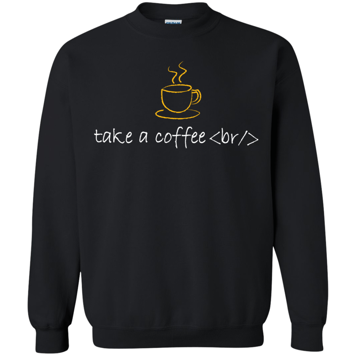 Sweatshirts Black / Small Take A Coffee Break Crewneck Sweatshirt