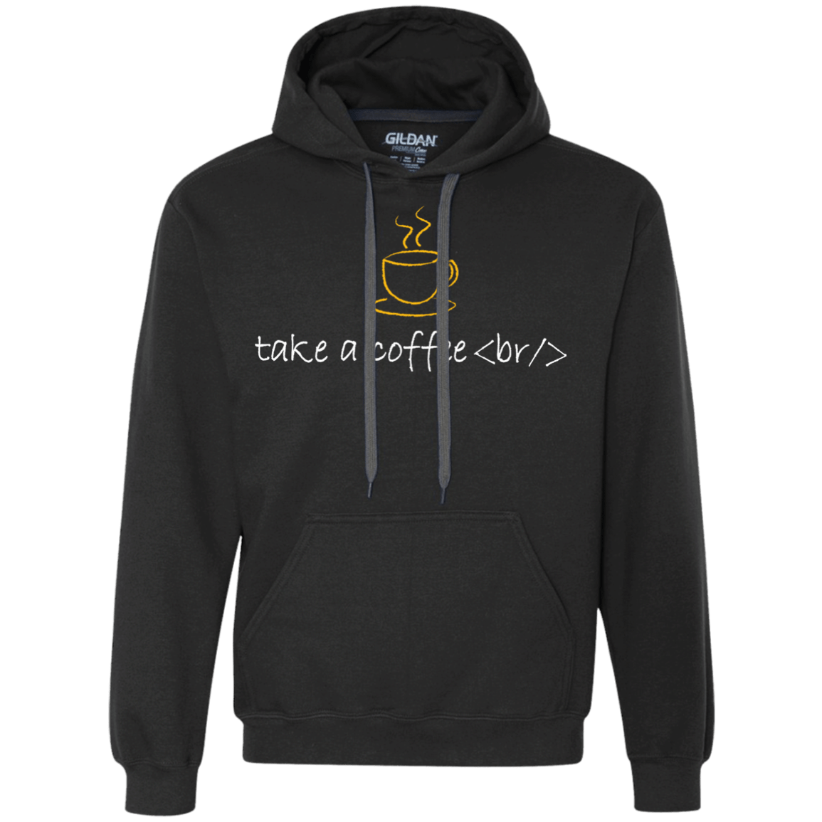 Sweatshirts Black / Small Take A Coffee Break Premium Fleece Hoodie