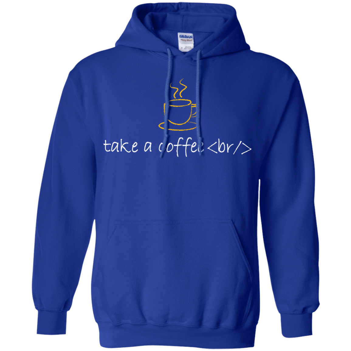 Sweatshirts Royal / Small Take A Coffee Break Pullover Hoodie