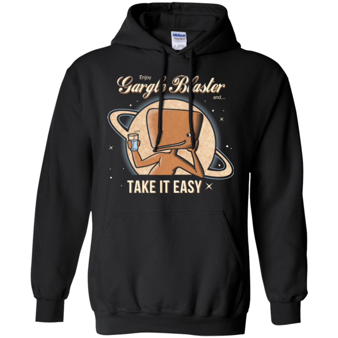 Sweatshirts Black / Small Take it Easy Pullover Hoodie