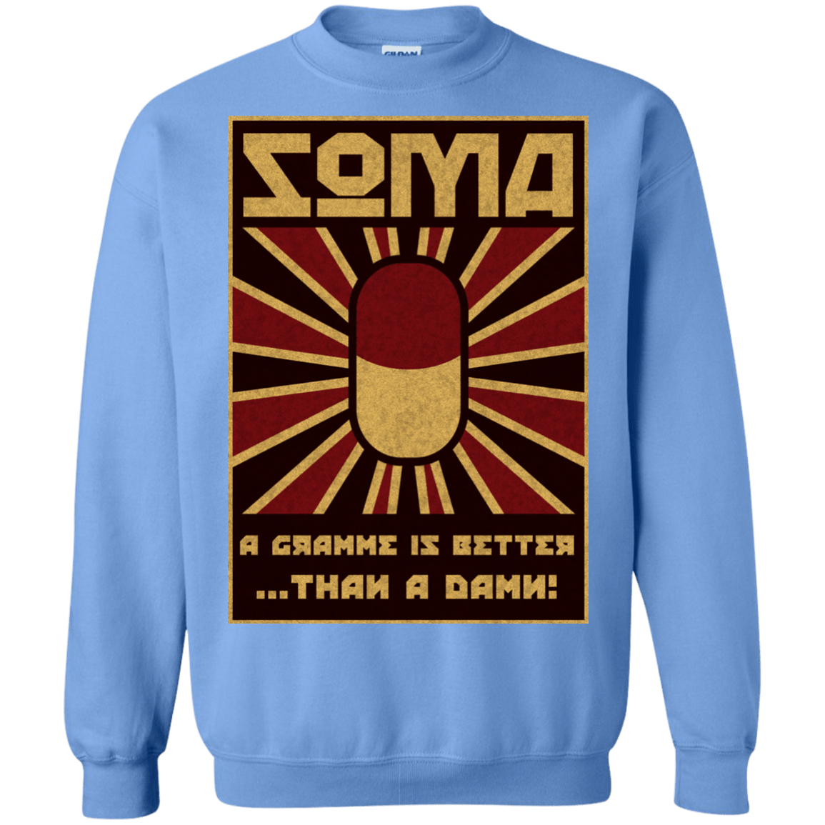 Sweatshirts Carolina Blue / Small Take Soma Crewneck Sweatshirt