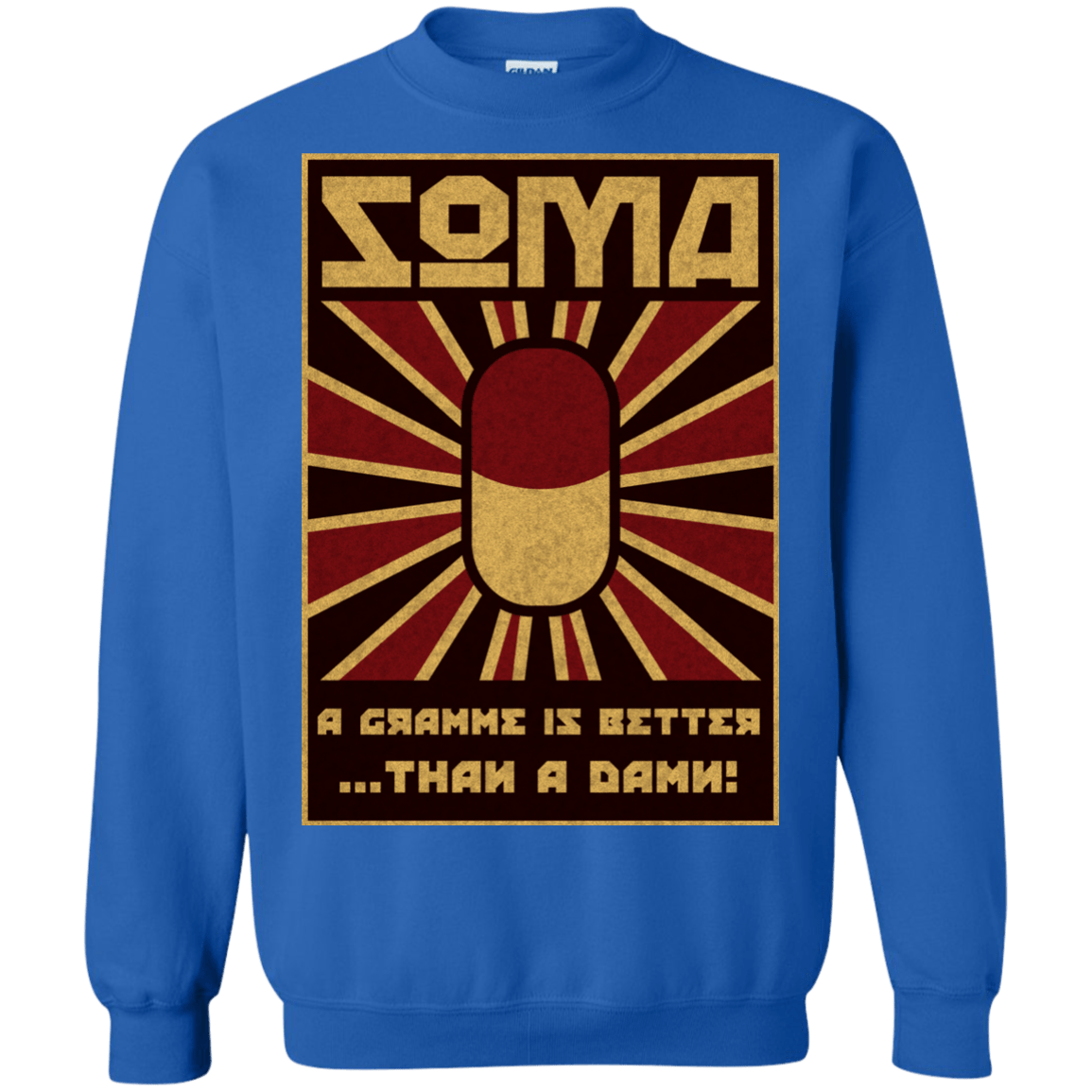 Sweatshirts Royal / Small Take Soma Crewneck Sweatshirt
