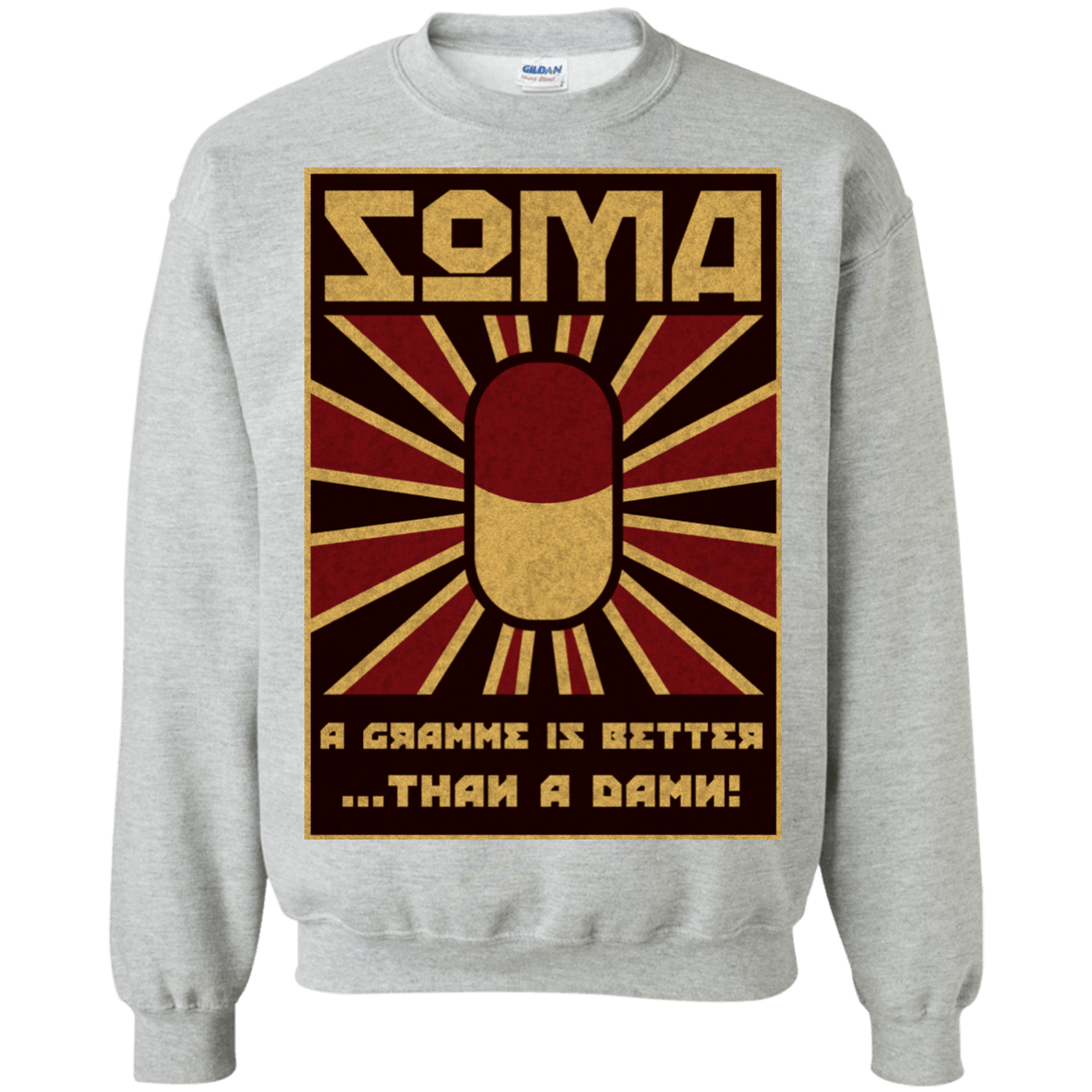 Sweatshirts Sport Grey / Small Take Soma Crewneck Sweatshirt