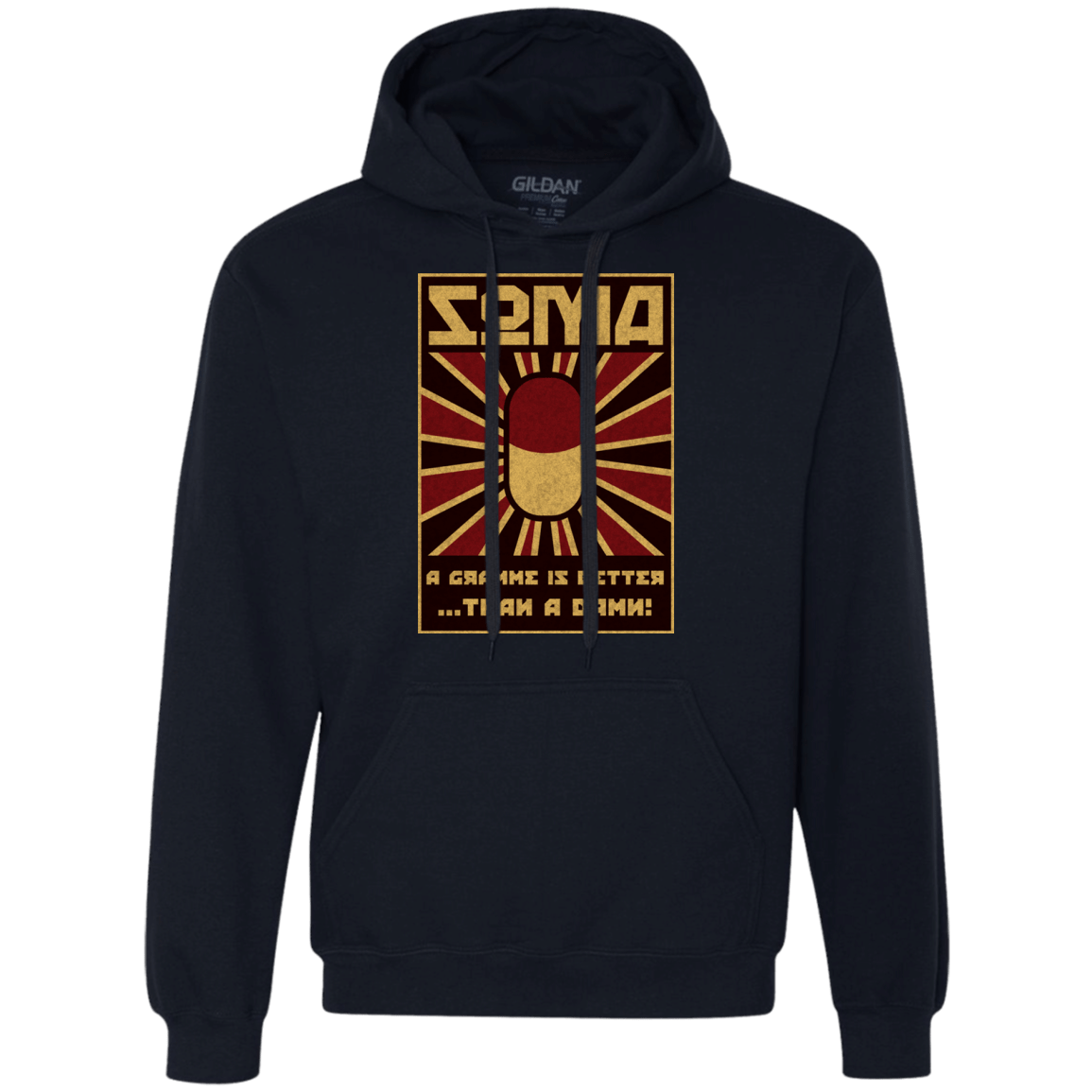 Sweatshirts Navy / Small Take Soma Premium Fleece Hoodie