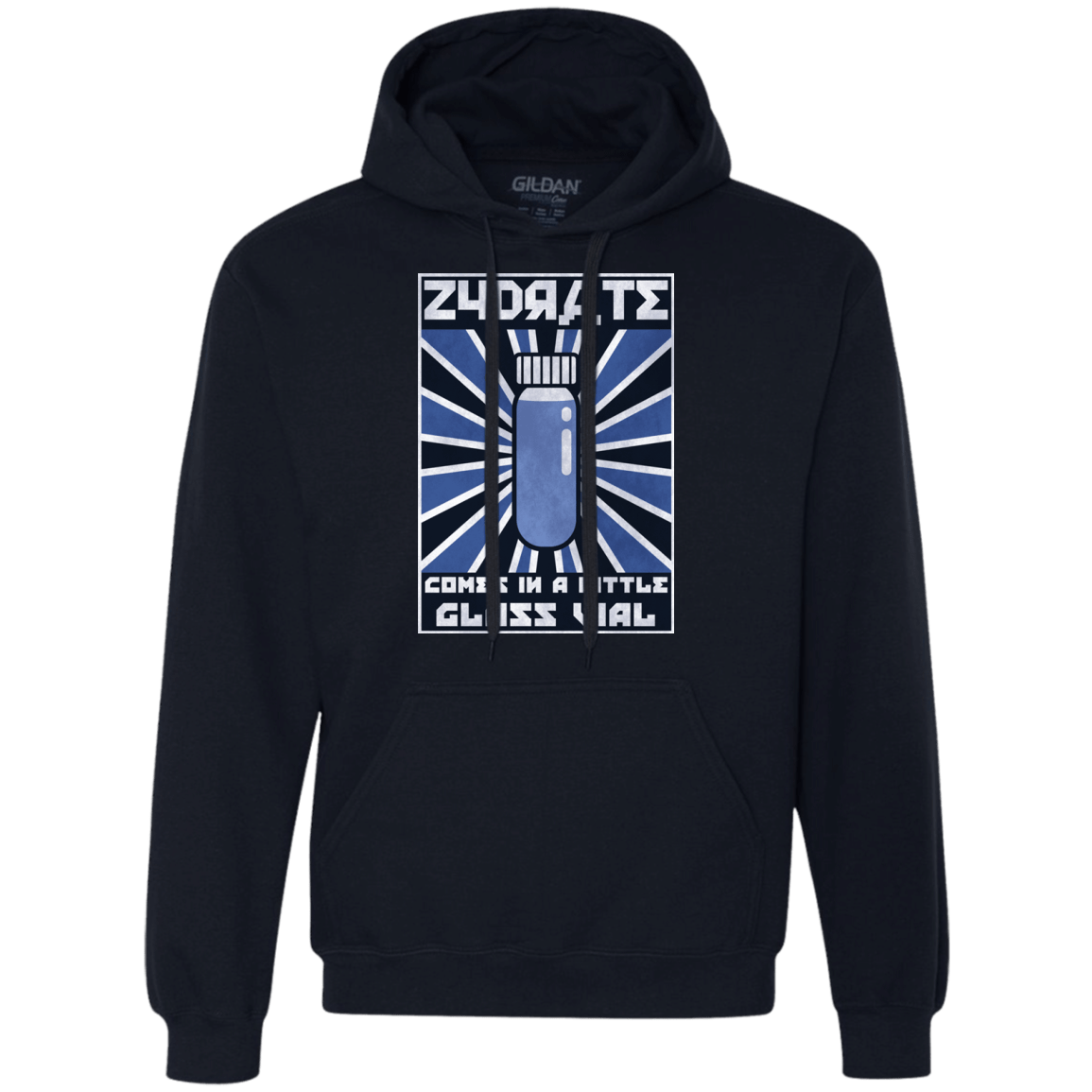 Sweatshirts Navy / Small Take Zydrate Premium Fleece Hoodie
