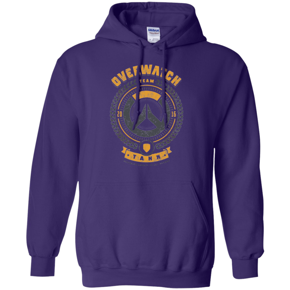 Sweatshirts Purple / Small Tank Team Pullover Hoodie