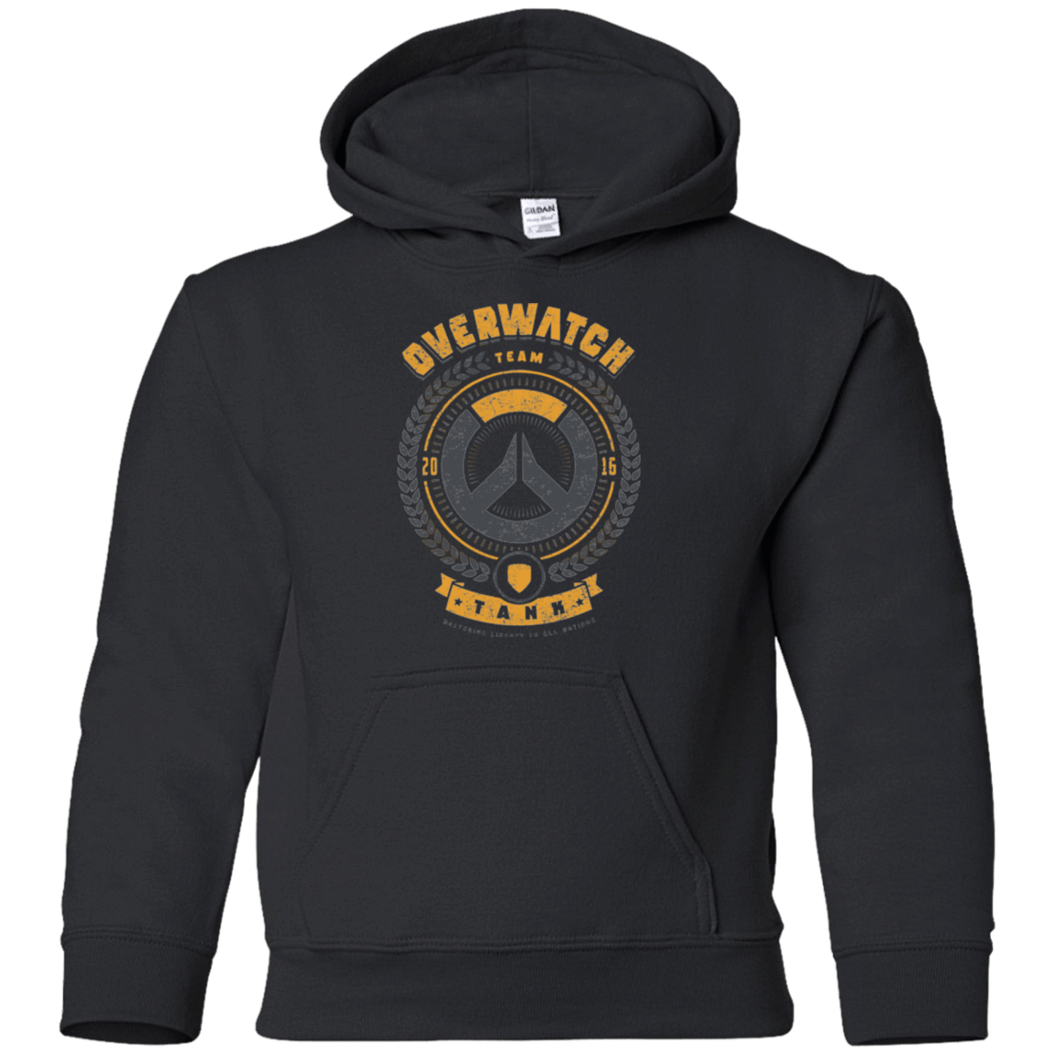 Sweatshirts Black / YS Tank Team Youth Hoodie