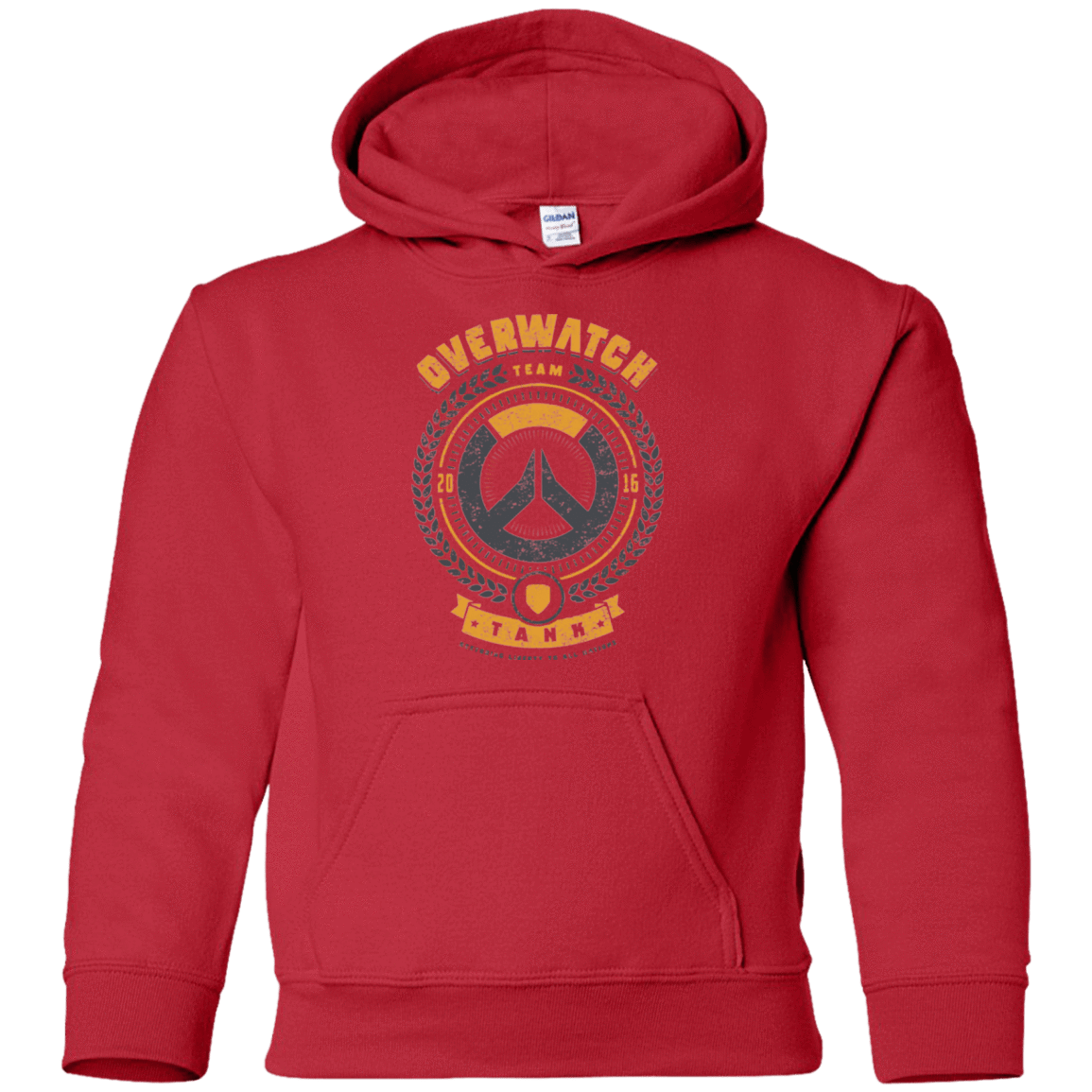 Sweatshirts Red / YS Tank Team Youth Hoodie