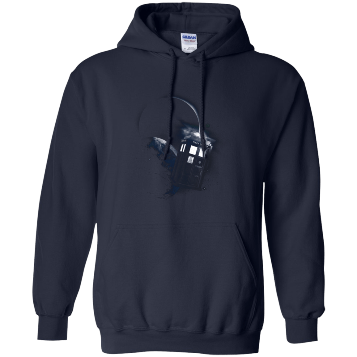 Sweatshirts Navy / Small TARDIS 2 Pullover Hoodie