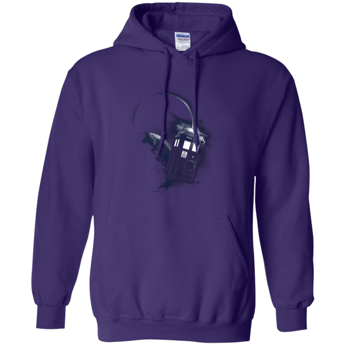 Sweatshirts Purple / Small TARDIS 2 Pullover Hoodie