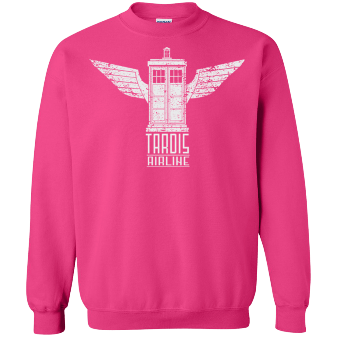 Sweatshirts Heliconia / Small Tardis Airline Crewneck Sweatshirt