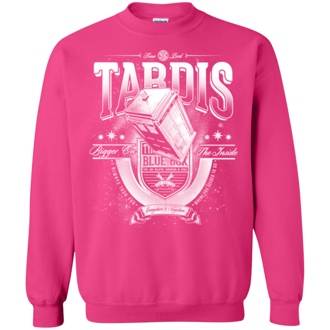 Sweatshirts Heliconia / Small Tardis Crewneck Sweatshirt
