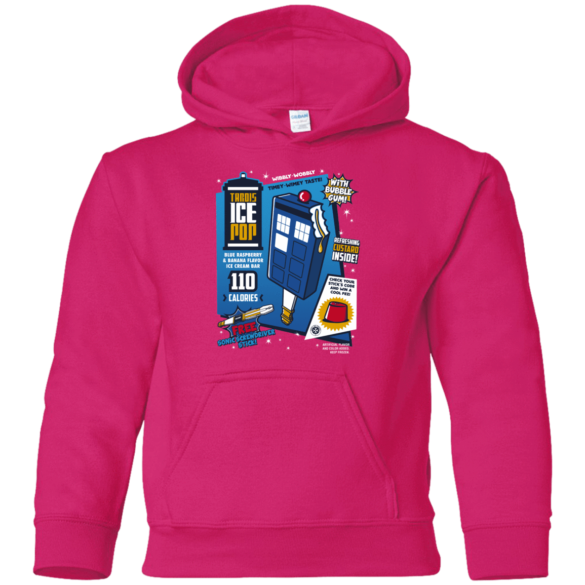 Sweatshirts Heliconia / YS Tardis Ice Pop Youth Hoodie