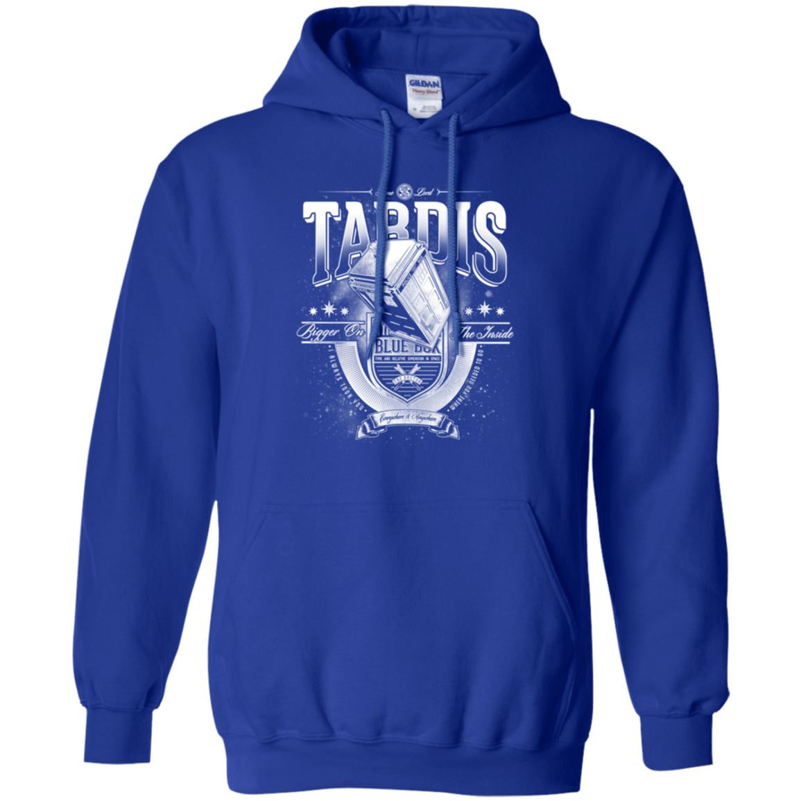 Sweatshirts Royal / Small Tardis Pullover Hoodie