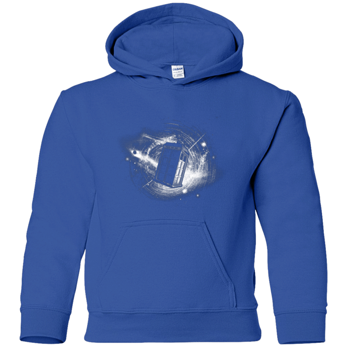Sweatshirts Royal / YS Tardis Youth Hoodie