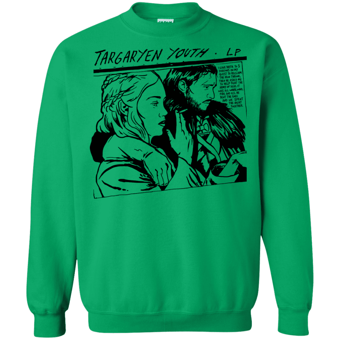 Sweatshirts Irish Green / S Targaryen Youth Crewneck Sweatshirt