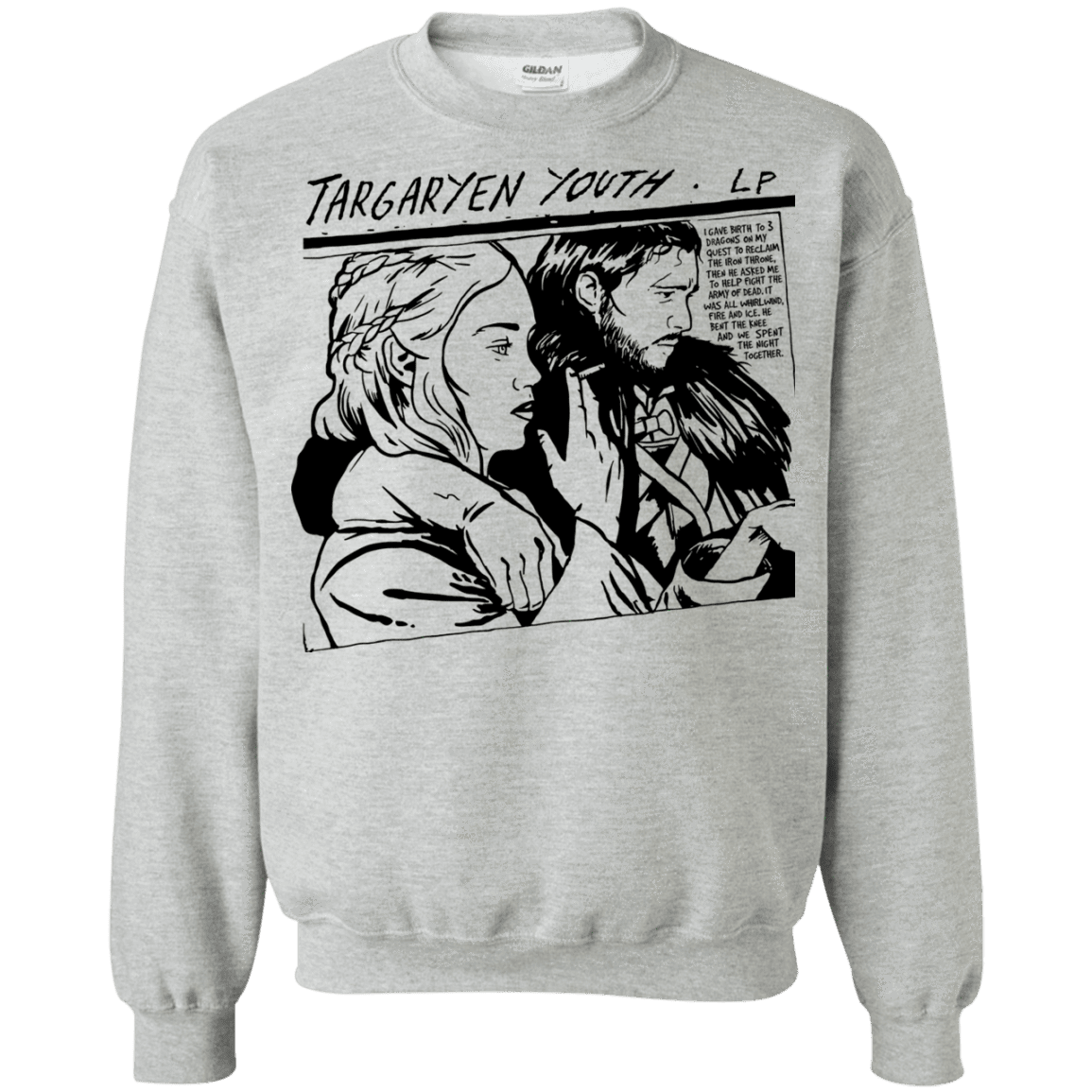 Sweatshirts Sport Grey / S Targaryen Youth Crewneck Sweatshirt